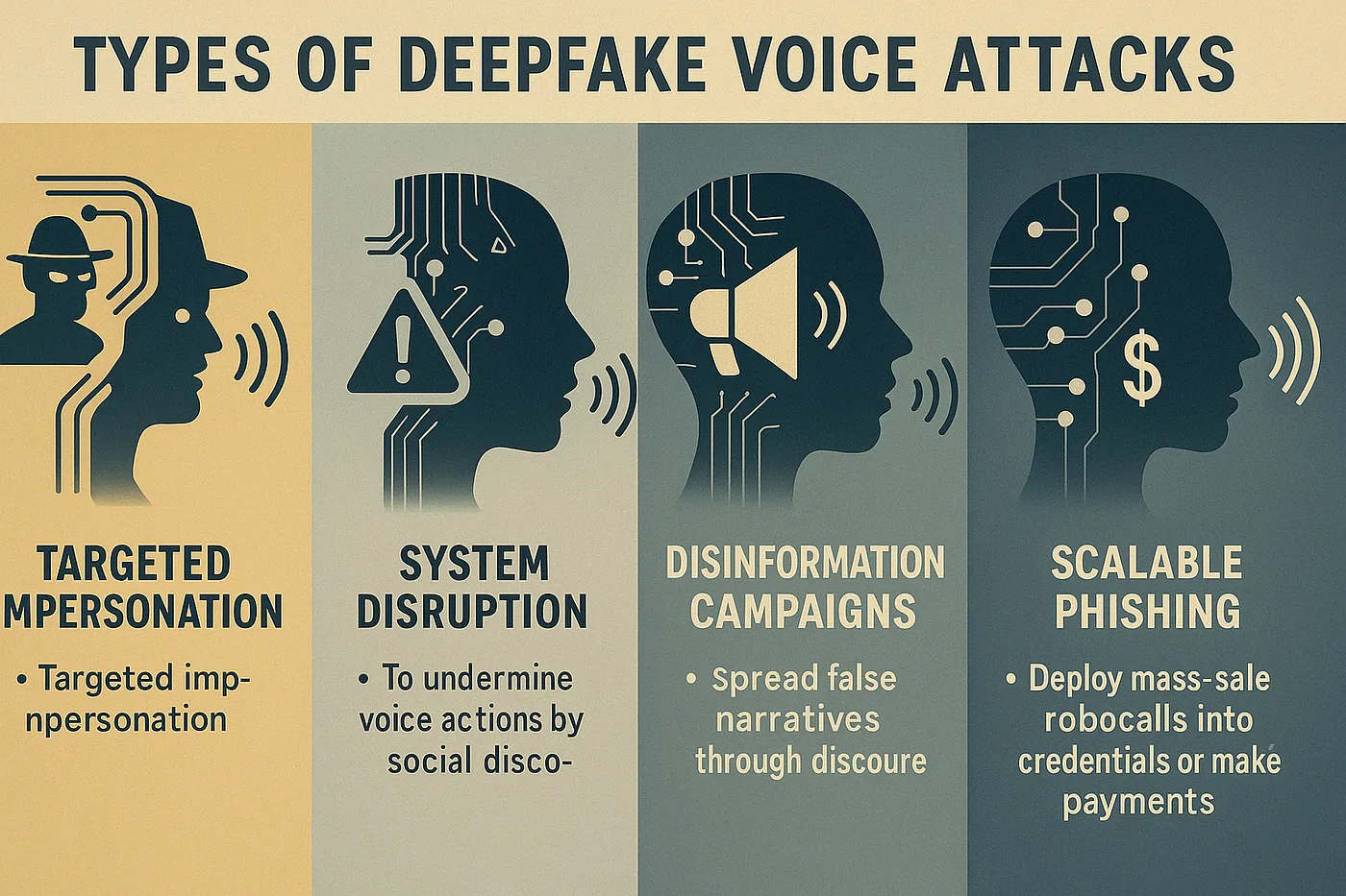 The anatomy of Deepfake voice attacks